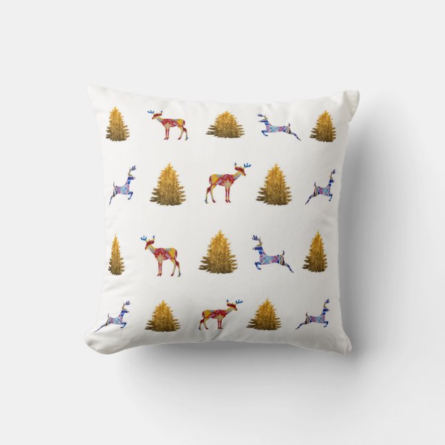 Coussin Jeu de Noël mignon (Recto)