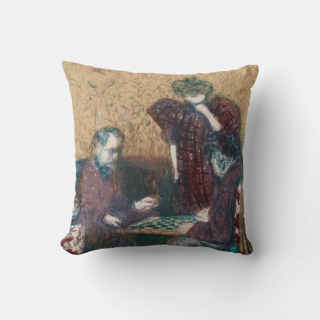 Coussin Jeu des ébauches (Recto)