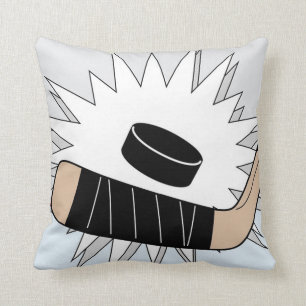 Coussin Jeu d'oreiller de conception de hockey