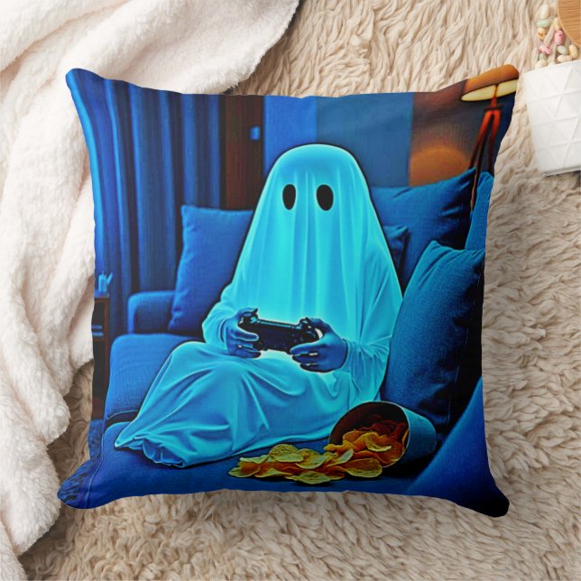 Coussin Jeu Ghost Soirée Cosy En Design (Couverture)