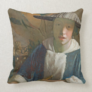 Coussin Jeune fille avec une cannelure, c.1665-70