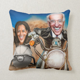 Coussin Joe Biden, Kamala Harris Ridin' à la Maison Blanc