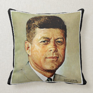 Coussin John F. Kennedy DANS MEMORIAM