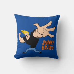 Coussin Johnny Bravo Pose Iconique