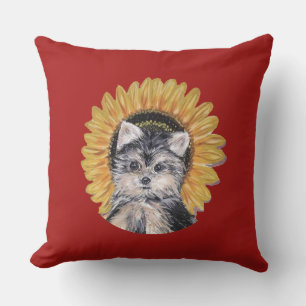 Coussin Joli chien Yorkshire Terrier