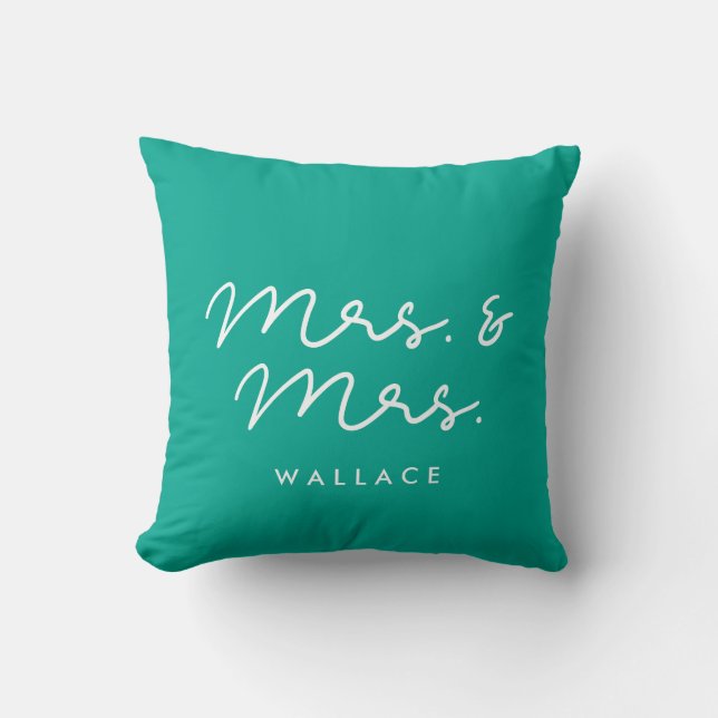 Coussin Joli couple Madame et Madame (Recto)