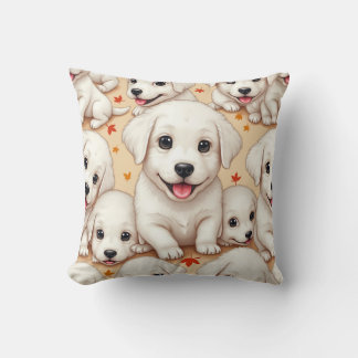 Coussin Joli et beau chiot