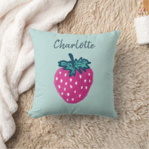 Joli fruit fraise Nom personnalisé