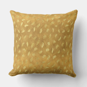 Coussin Joli Glam Or Abstrait