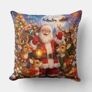 Coussin Joli Père Noël