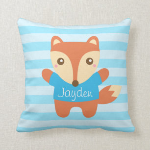 Coussin Joli Petit Renard pour Chambre d'Enfant