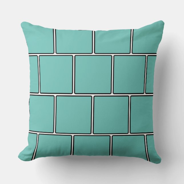 Coussin Joli Rectangle géométrique Coins arrondis Motif (Recto)