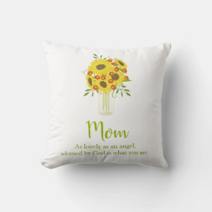 Coussin Joli tournesol dans Vase