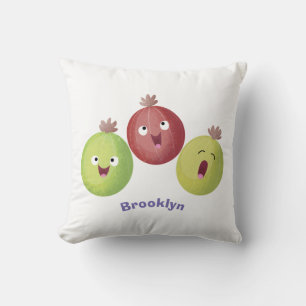 Coussin Joli trio gooseberry chantant dessin animé