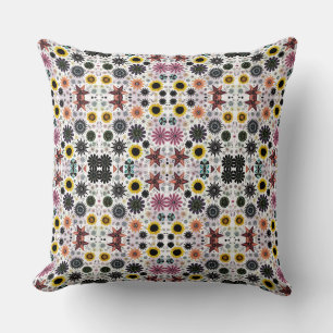 Coussin Joli vintage fleurs sans coutures motif