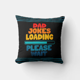 Coussin Jolie conception de texte papa Joke Chargement Veu