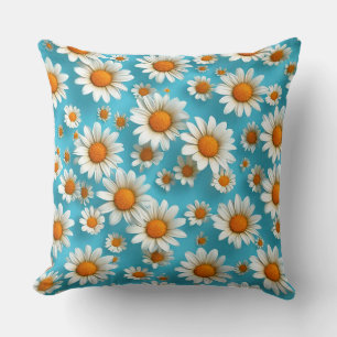 Coussin Jolies fleurs blanches