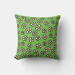Coussin Jolies marguerites de printemps
