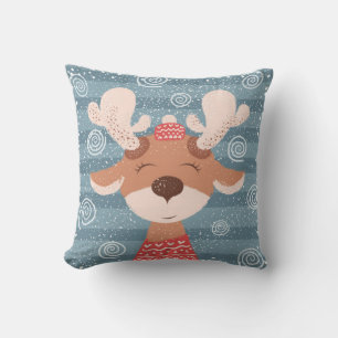 Coussin Jolis petits rennes