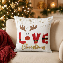 Jolis rennes AMOUR des fêtes de Noël