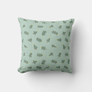 Coussin Jolis sapins de Noël 