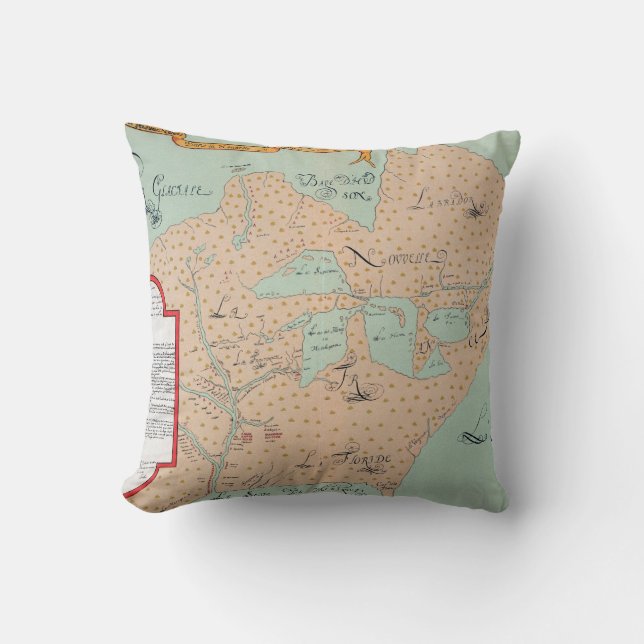 COUSSIN JOLLIET : L'AMÉRIQUE DU NORD 1674 (Recto)