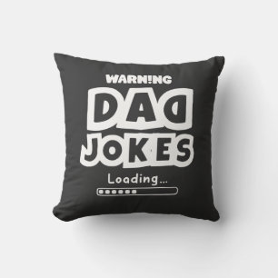 Coussin Jote Design Papa Blague Chargement De Fête des pèr