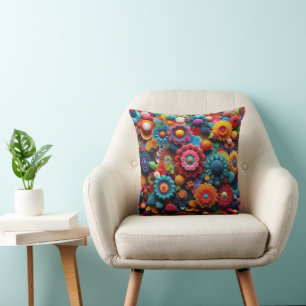 Coussin Jouer Crochet capitonné Art