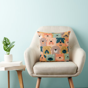 Coussin Jour du chien 16x16