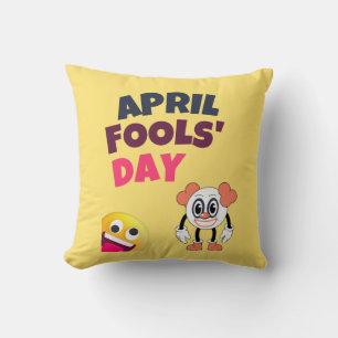 Coussin Jour du fou d'avril