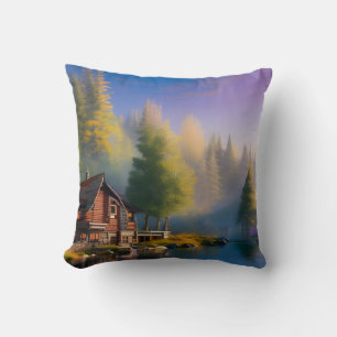 Coussin Journal Cabine Retraite sur l'eau