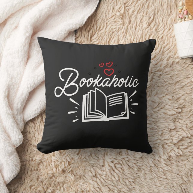 Coussin Journée mondiale du livre et de la littérature (Couverture)
