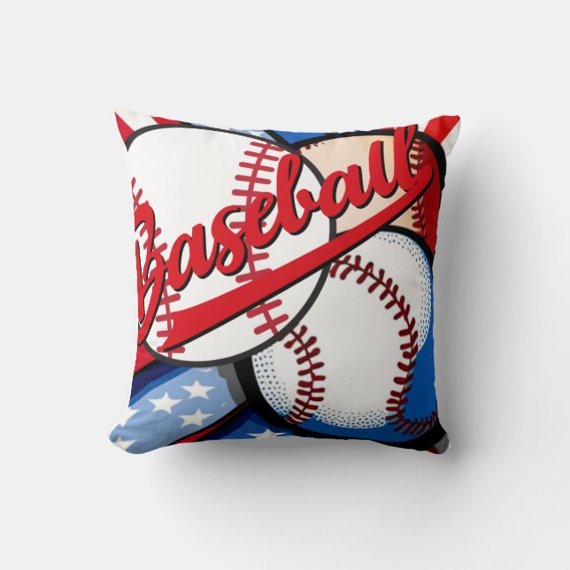 Coussin Jours de baseball (Recto)