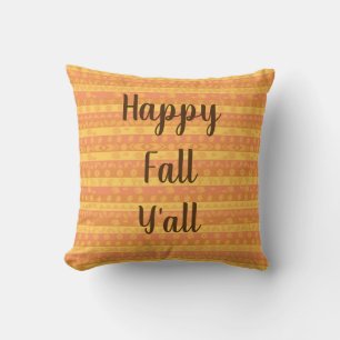 Coussin Joyeuse Automne à Tous Accent - Maison de Campagne