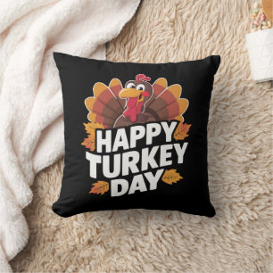 Coussin Joyeuse fête de Thanksgiving Day Cadeau de vacance