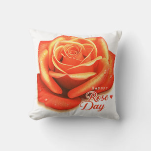 Coussin "Joyeuse Journée des Roses 2025 🌹 Une floraison