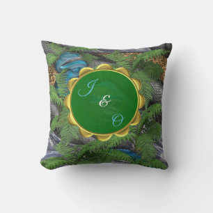 Coussin Joyeuse jungle africaine