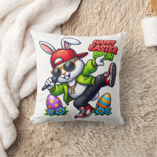 Coussin Joyeuses Pâques Frangin Lunettes de soleil Cool Bu
