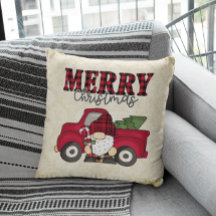 Joyeux Camion De Noël Et Gnome