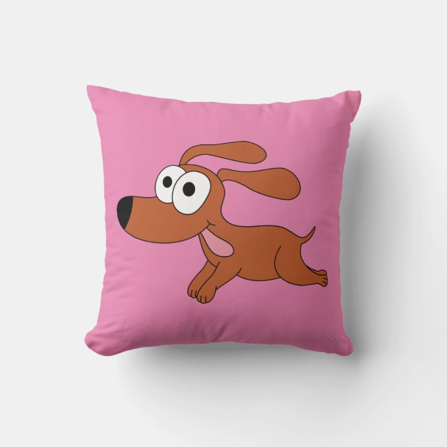 Coussin Joyeux chien (Recto)
