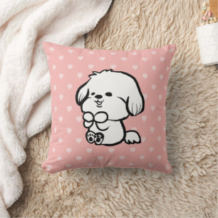 Coussin Joyeux chiot