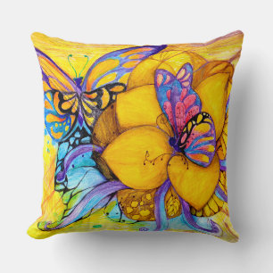 Coussin "Joyeux couple" Jetez l'oreiller