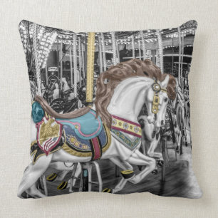 Coussin Joyeux disparaissent le carrousel de rond