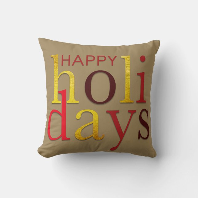 Coussin Joyeux Noël (Recto)
