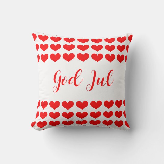 Coussin Joyeux Noël (Recto)