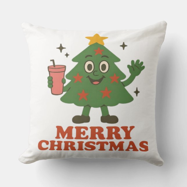 Coussin Joyeux Noël  (Recto)