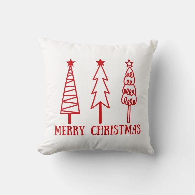 Coussin Joyeux Noël (Recto)