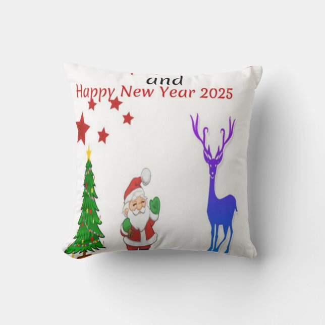 Coussin Joyeux Noël 2024 (Recto)