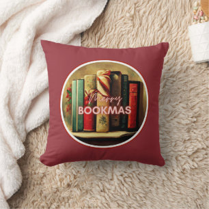 Coussin Joyeux Noël, Bibliothèque de l'école de Noël
