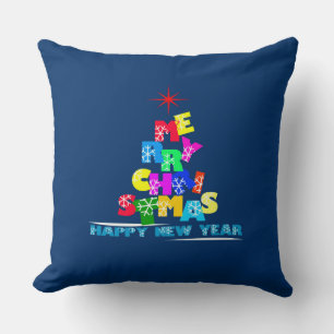 Coussin Joyeux Noël Bonne année